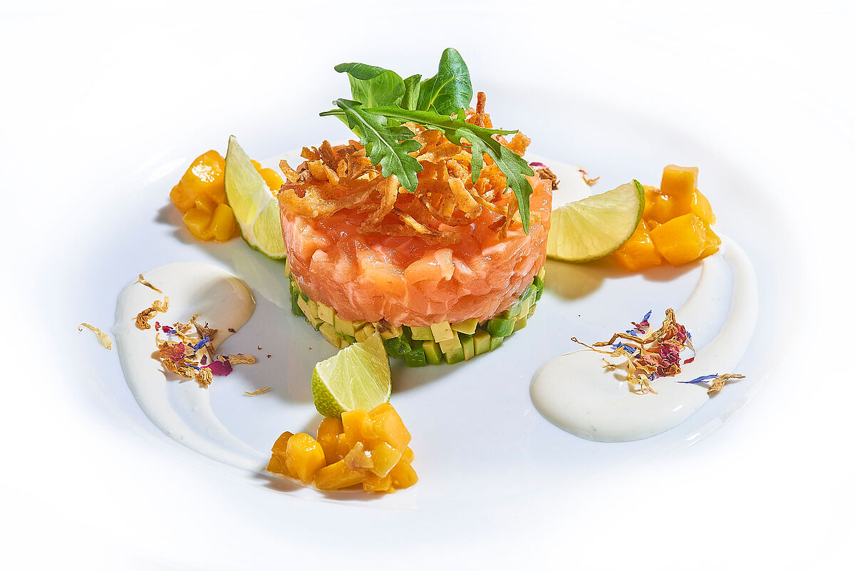 Tartare vom Lachs Tartare vom Lachs
